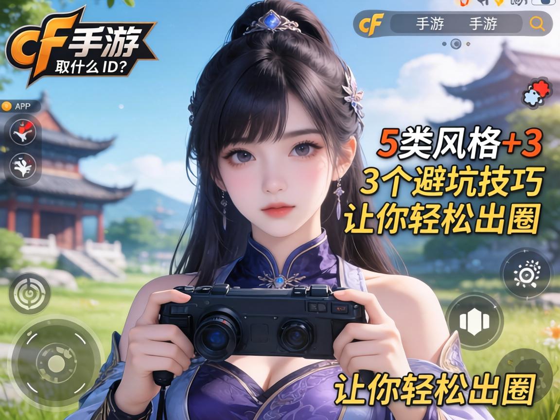 cf手游取什么ID?这5类风格+3个避坑技巧让你轻松出圈 3个避坑技巧让你轻松出圈
