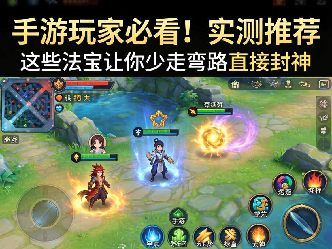 这些法宝让你少走弯路直接封神