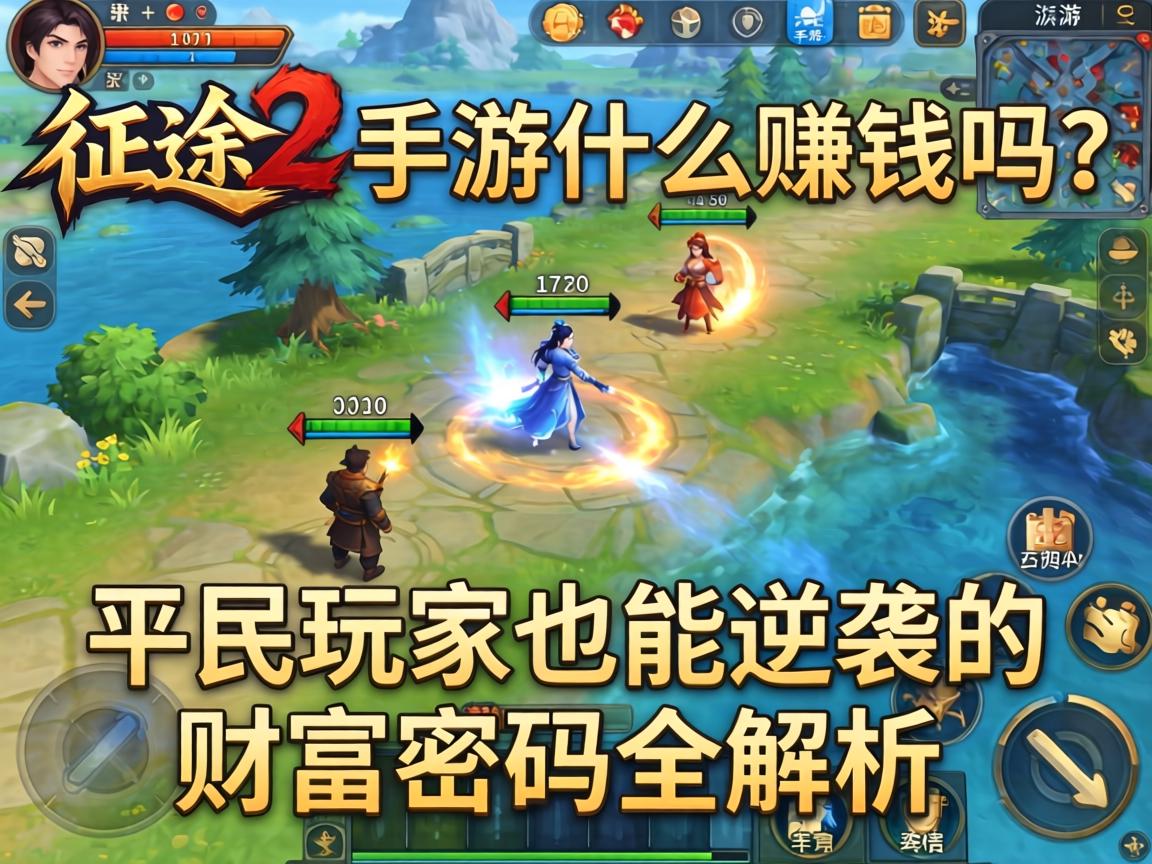 征途2手游什么赚钱吗?平民玩家也能逆袭的财富密码全解析 平民玩家也能逆袭的财富密码全解析