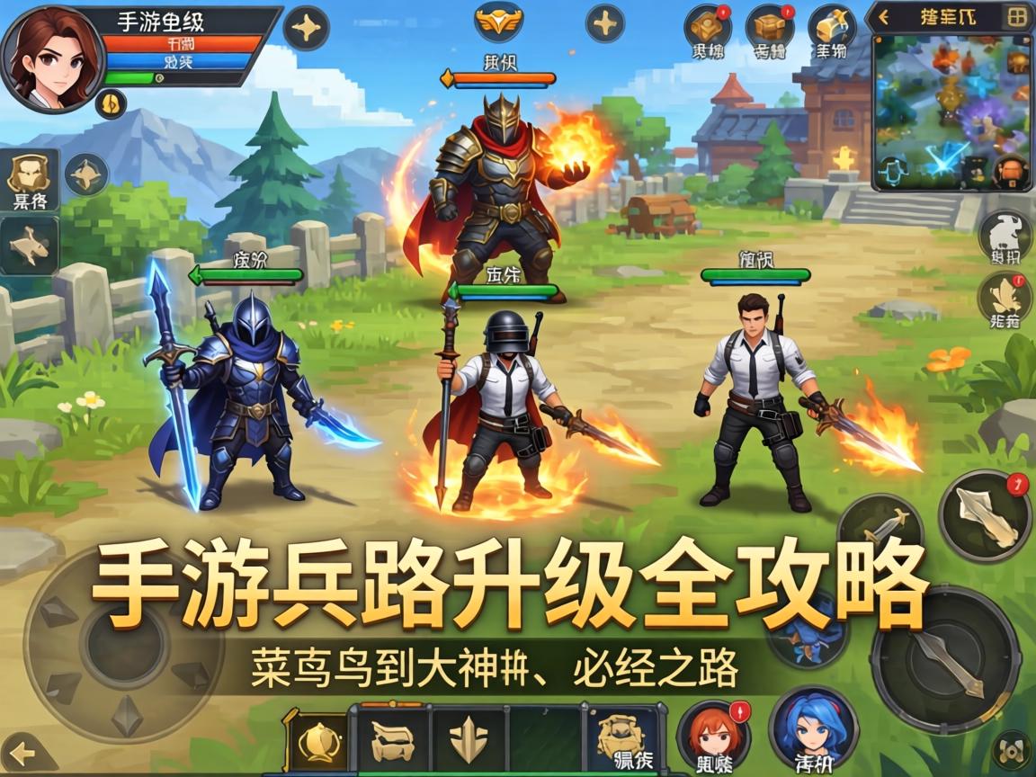 手游兵种升级全攻略,从菜鸟到大神的必经之路 从菜鸟到大神的必经之路