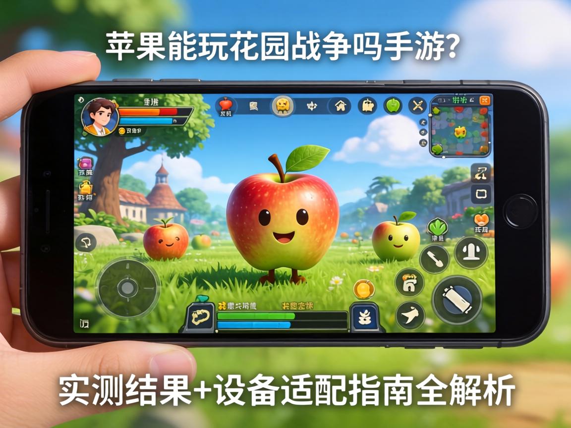 苹果能玩花园战争吗手游