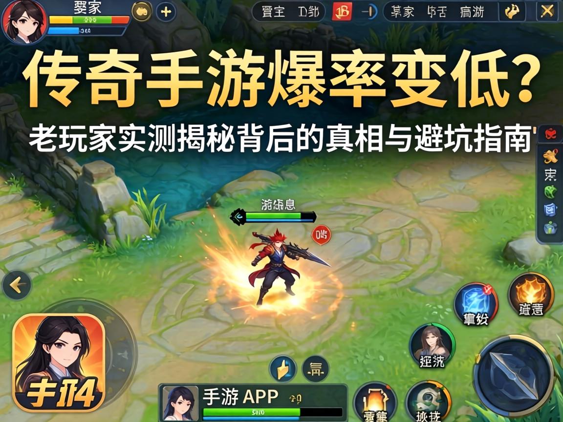 传奇手游爆率变低?老玩家实测揭秘背后的真相与避坑指南 老玩家实测揭秘背后的真相与避坑指南