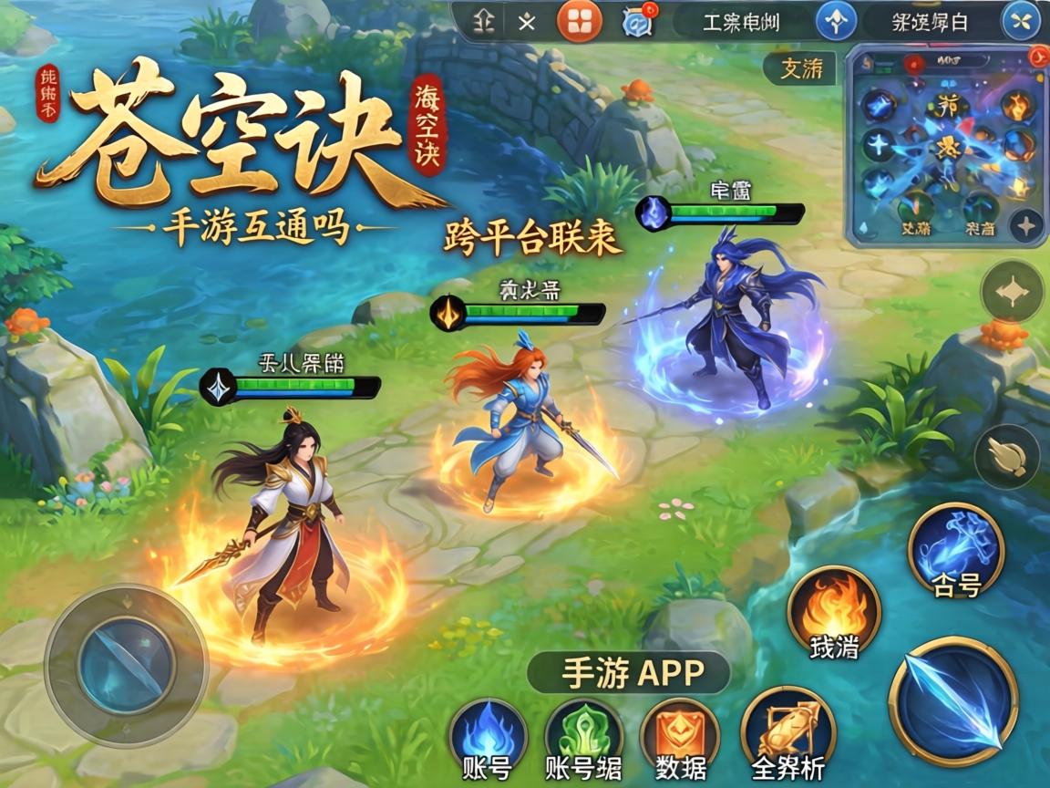 苍穹诀手游互通吗