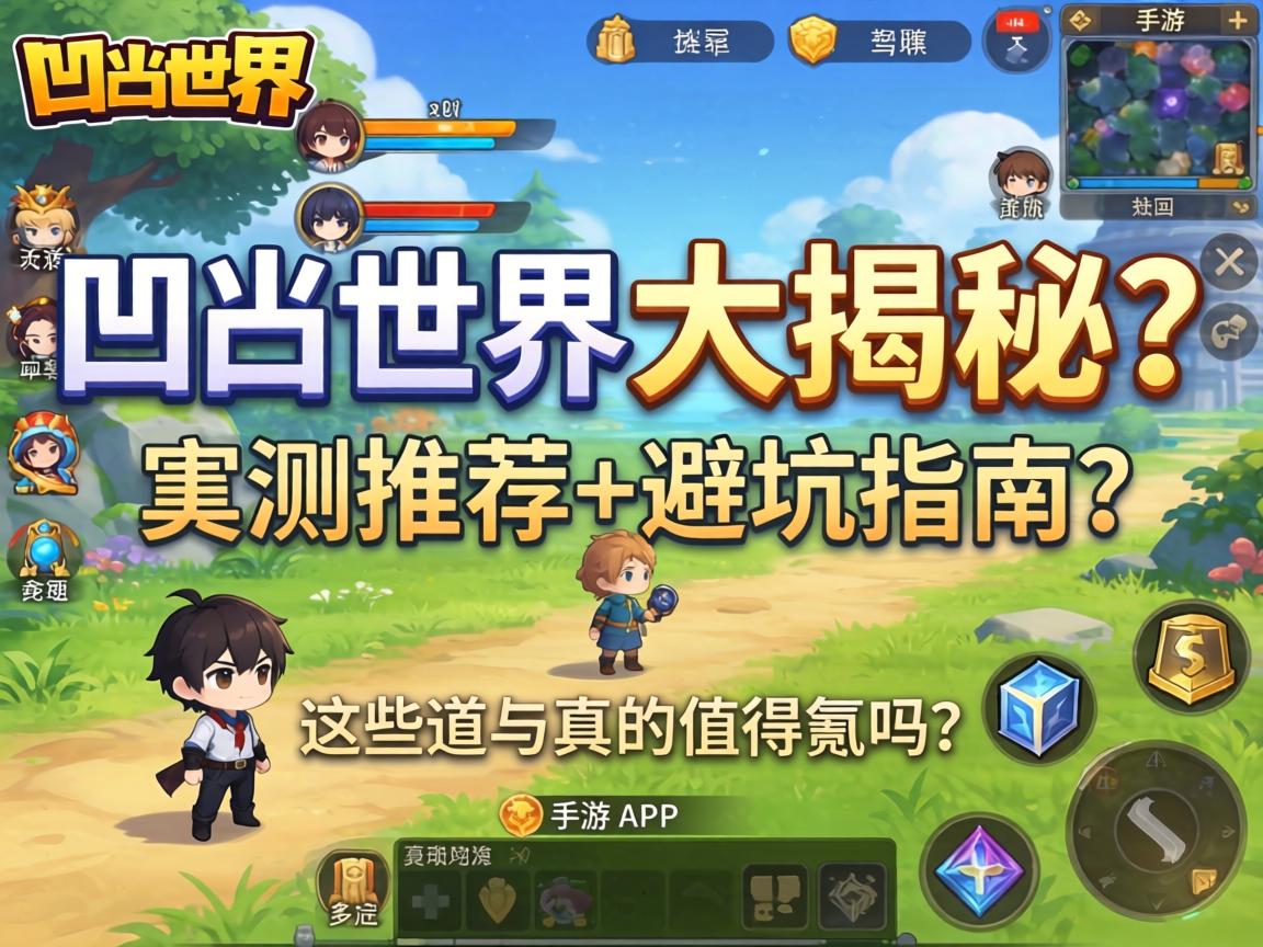凹凸世界手游商品大揭秘