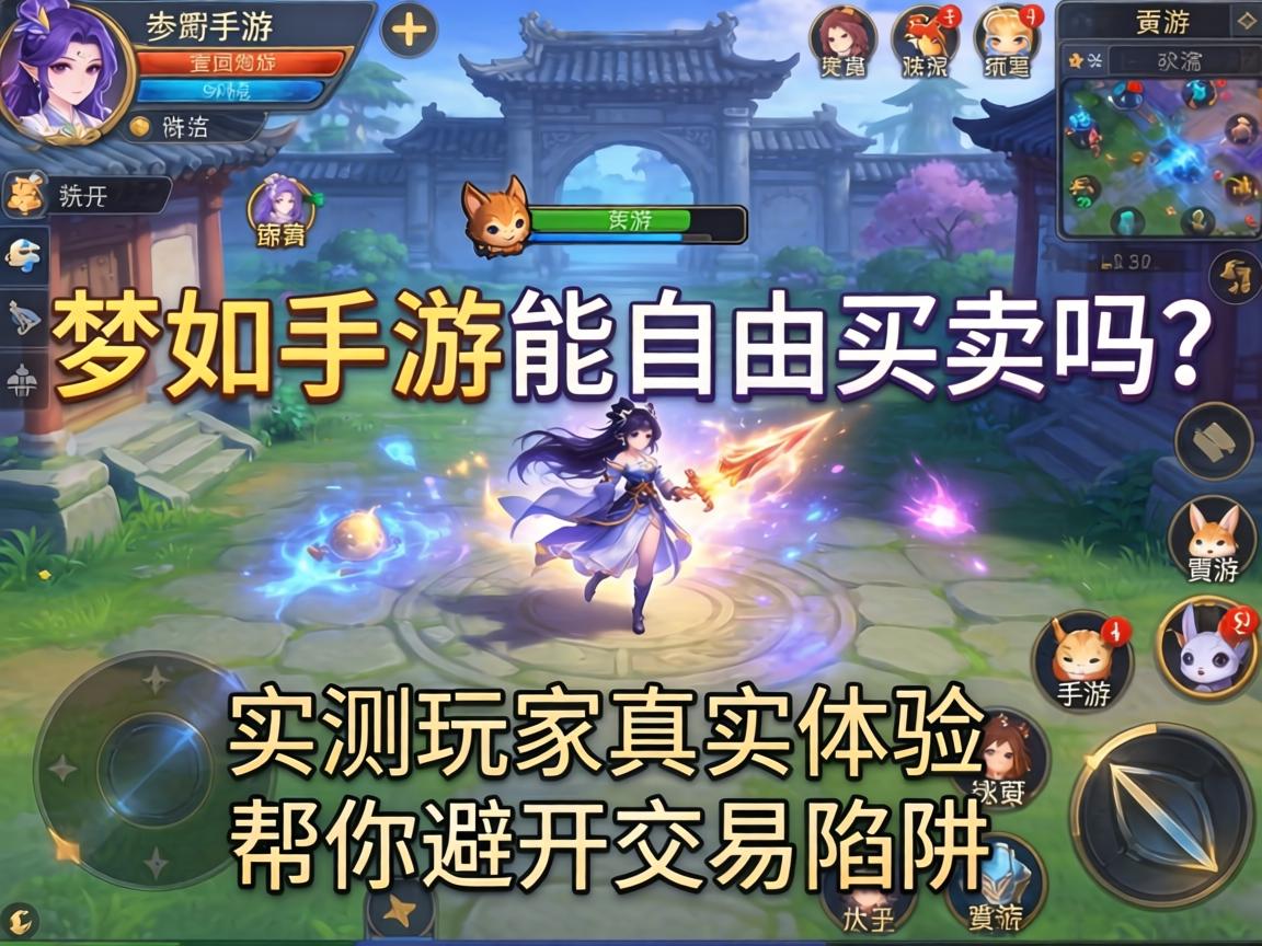 梦幻手游能自由买卖吗