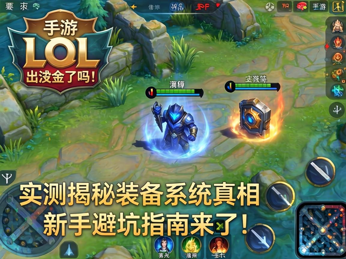 LOL手游没法出装备吗