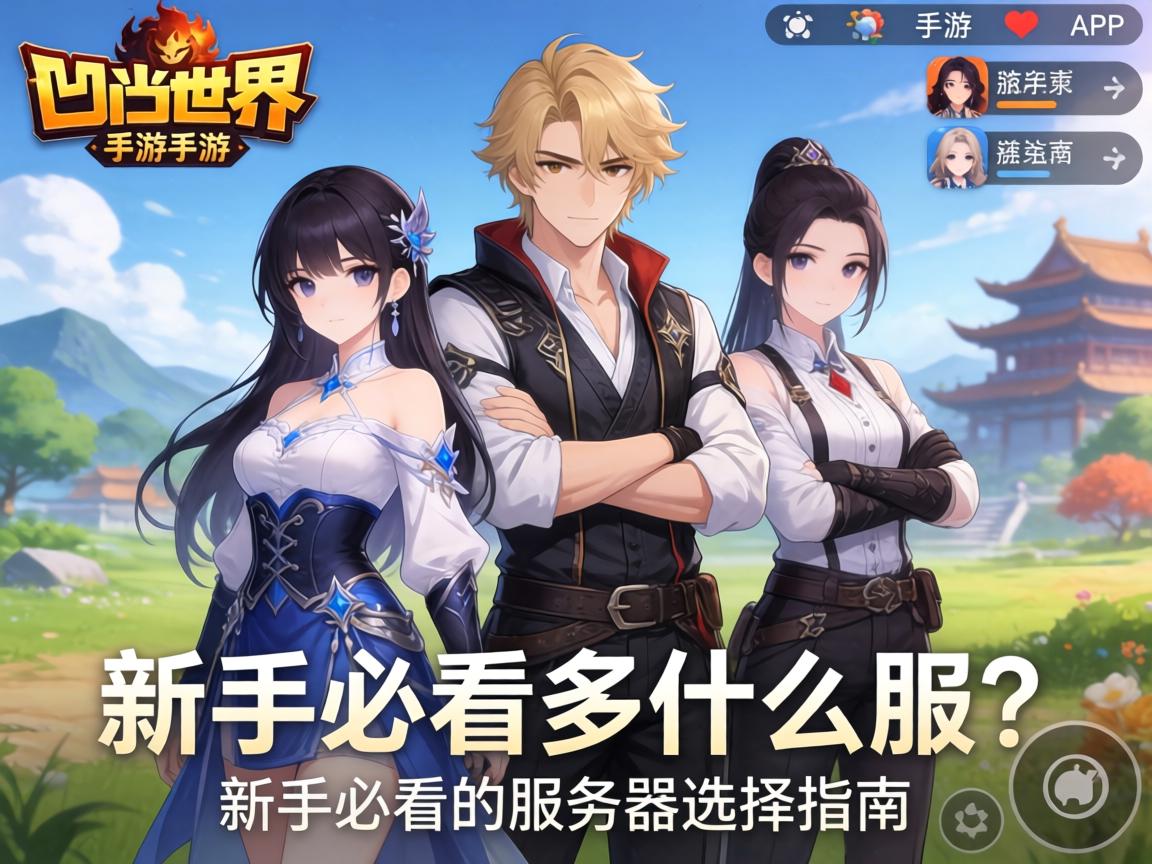 凹凸世界手游分什么服?新手必看的服务器选择指南 新手必看的服务器选择指南