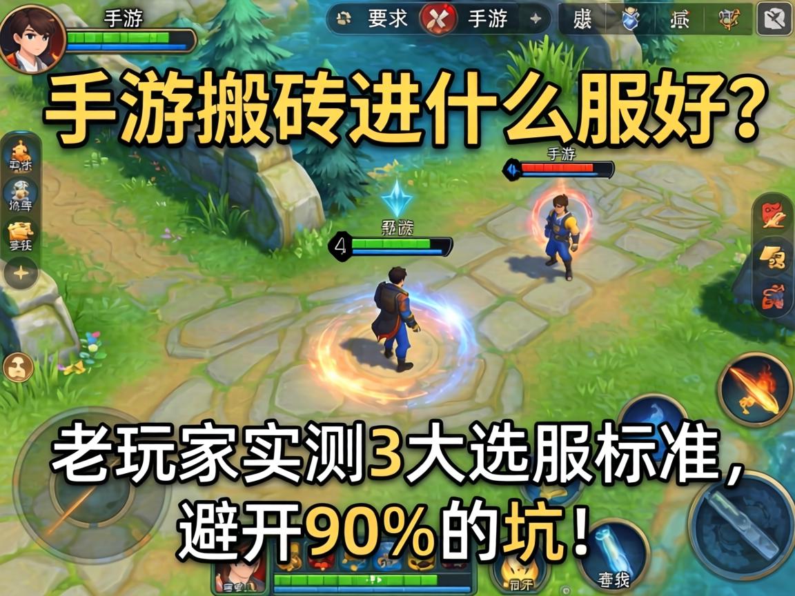 老玩家实测3大选服标准