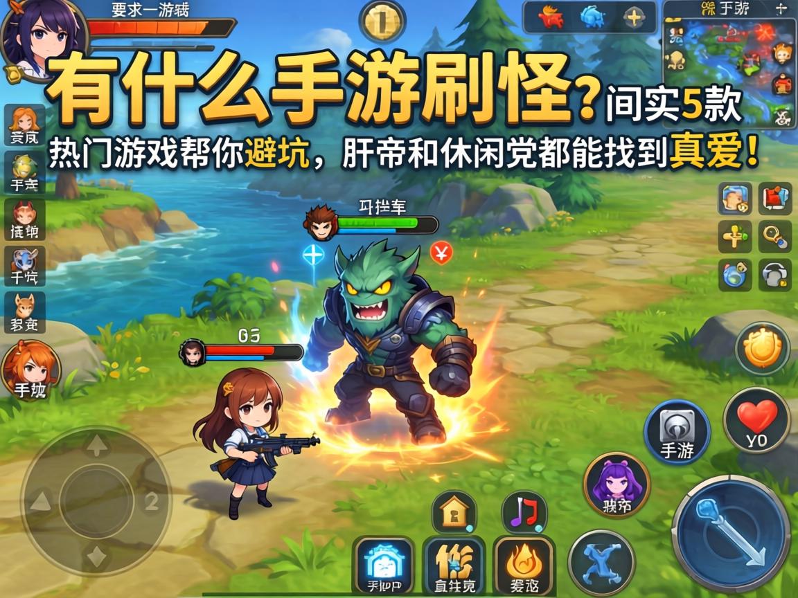 实测5款热门游戏帮你避坑
