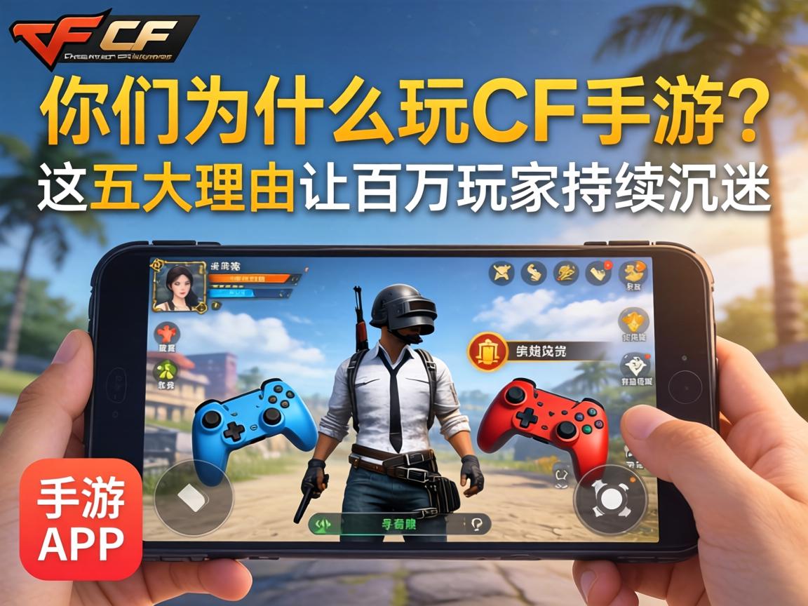 你们为什么玩CF手游?这五大理由让百万玩家持续沉迷 这五大理由让百万玩家持续沉迷