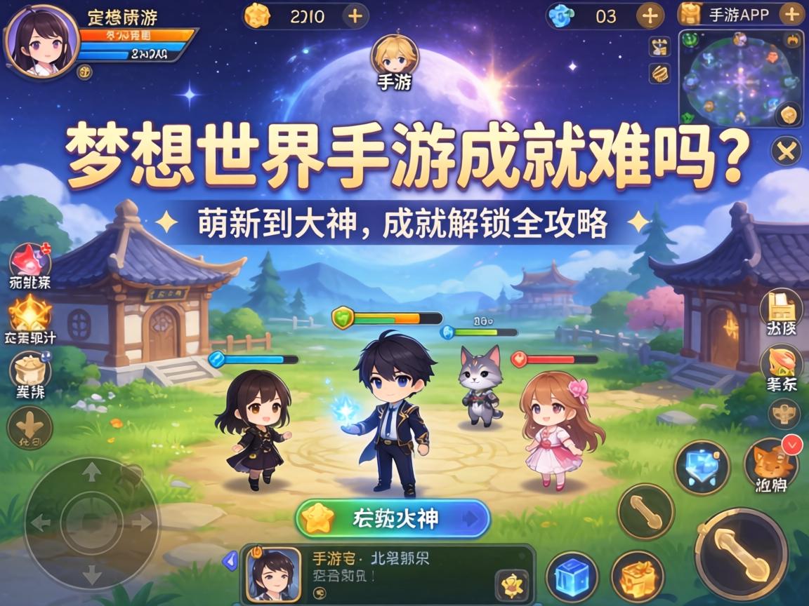 从萌新到大神的成就解锁全攻略