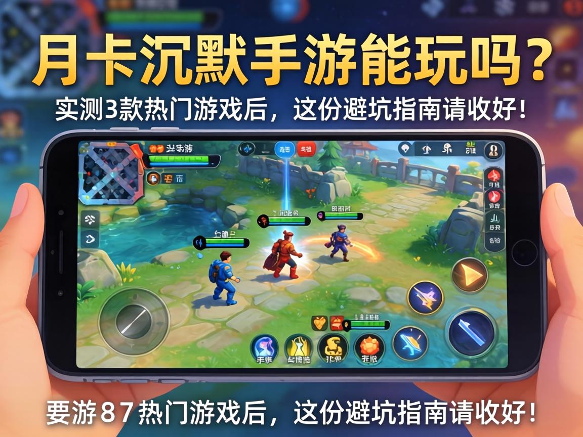 月卡沉默手游能玩吗?实测3款热门游戏后,这份避坑指南请收好! 月卡沉默手游能玩吗