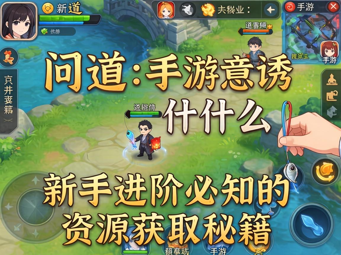 问道手游诱饵什么意思?新手进阶必知的资源获取秘籍 新手进阶必知的资源获取秘籍