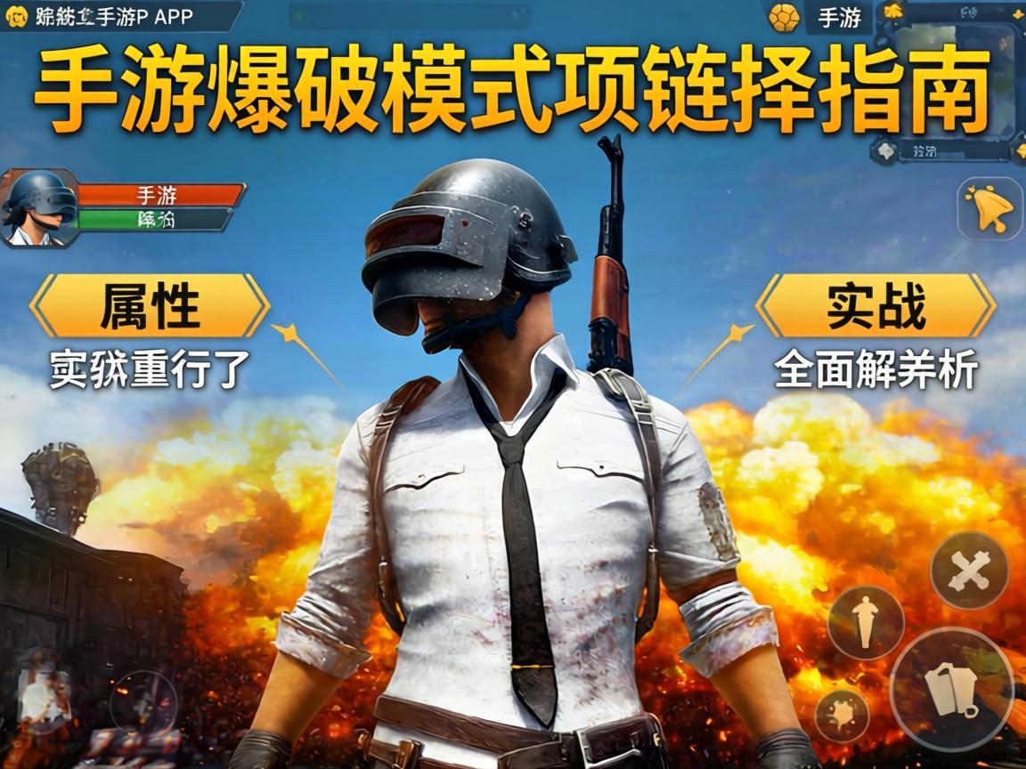 手游爆破模式项链选择指南