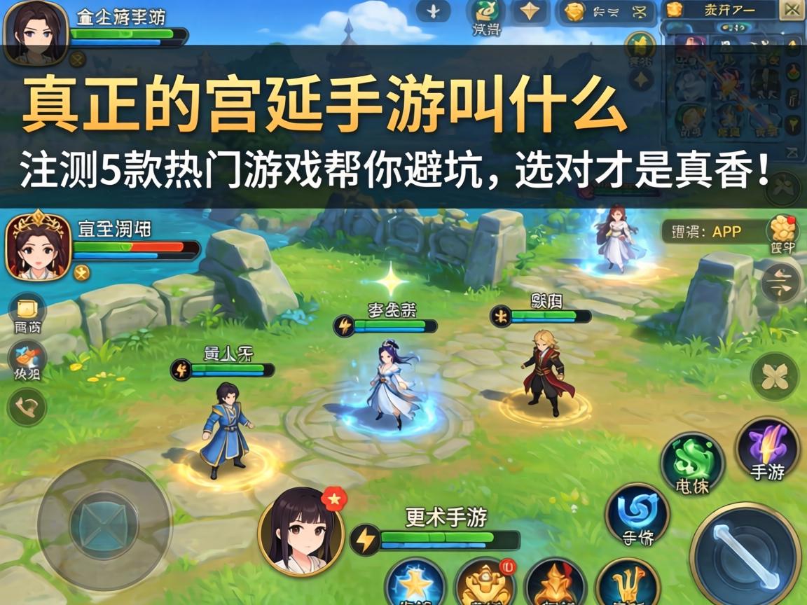 实测5款热门游戏帮你避坑