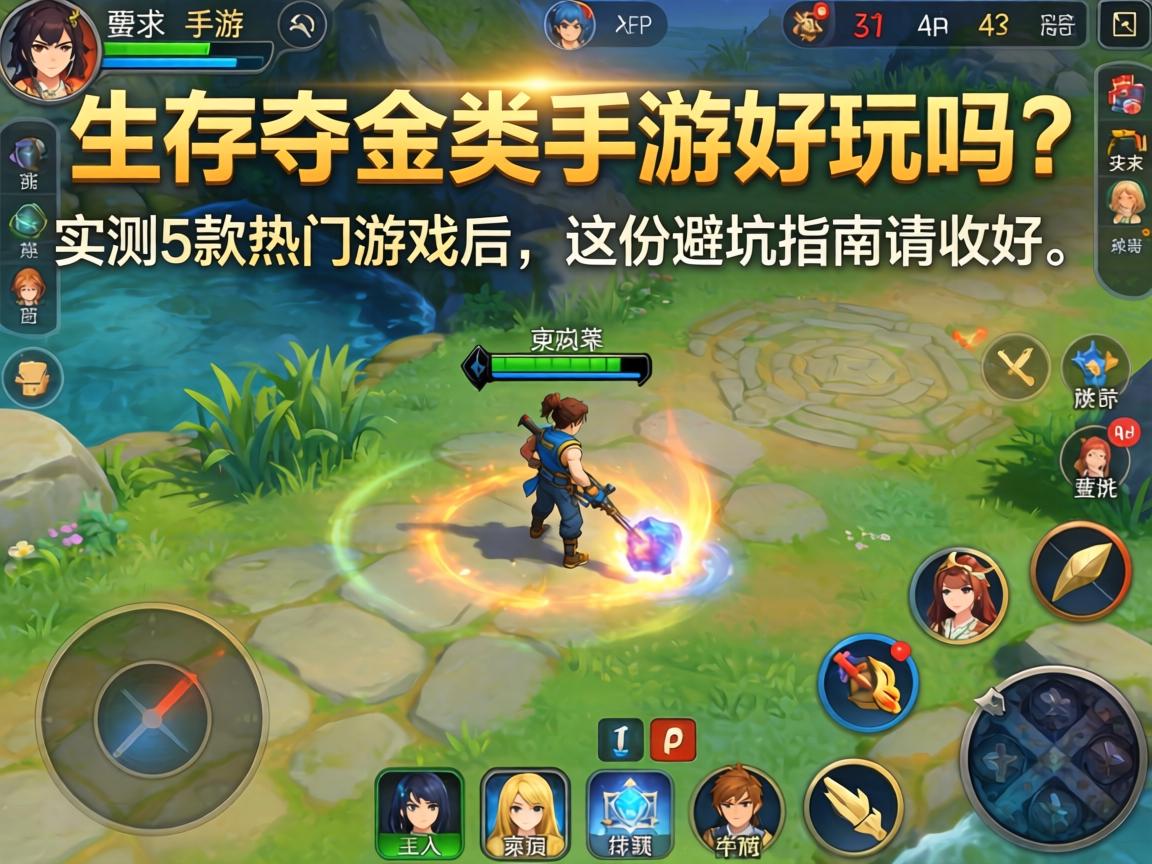 生存夺金类手游好玩吗