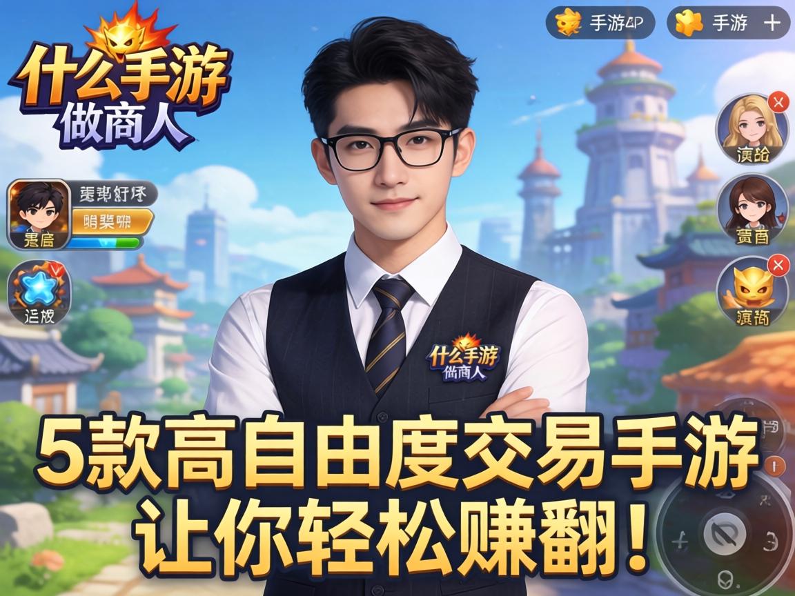 这5款高自由度交易手游让你轻松赚翻
