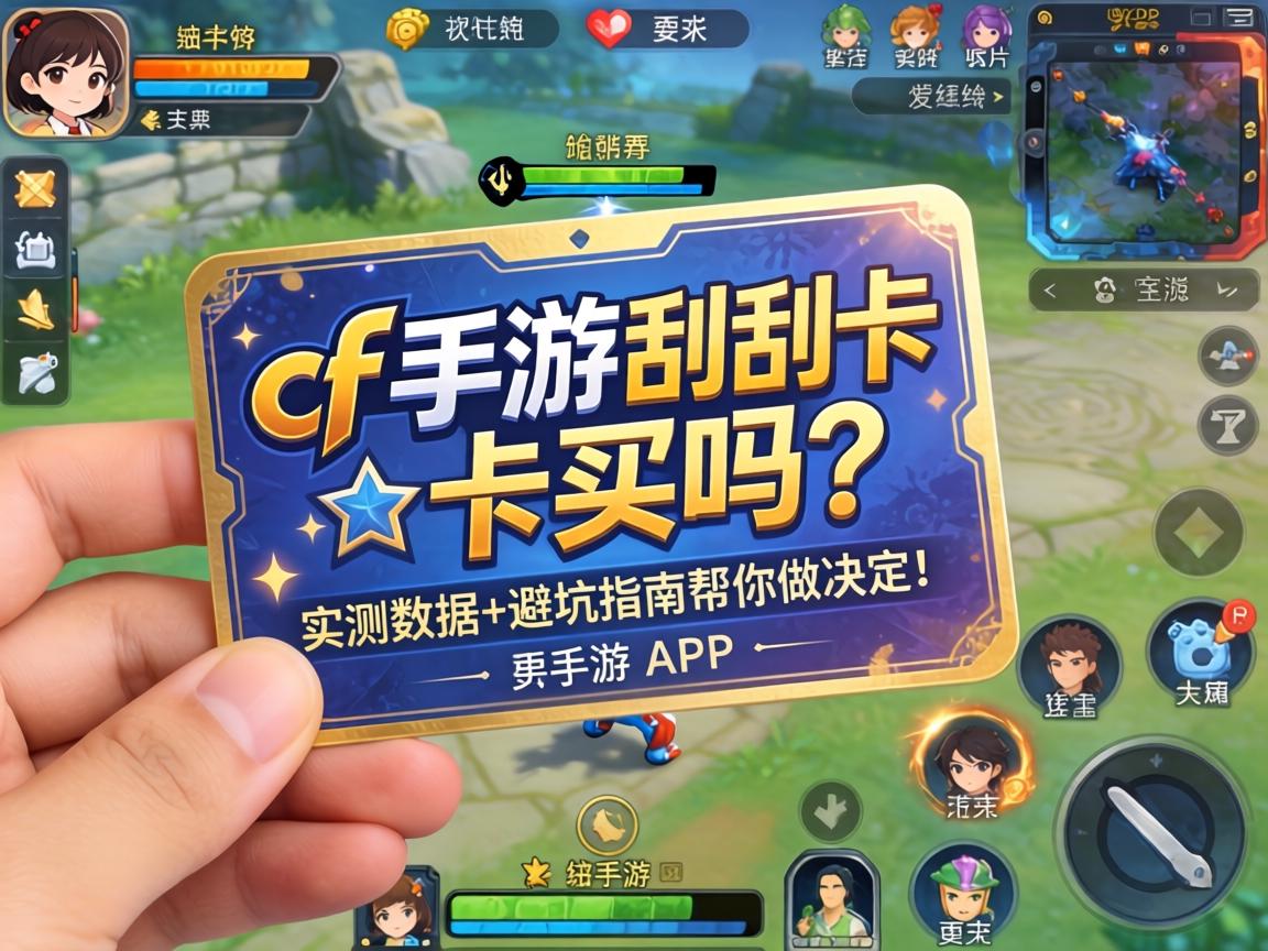 cf手游刮刮卡买吗