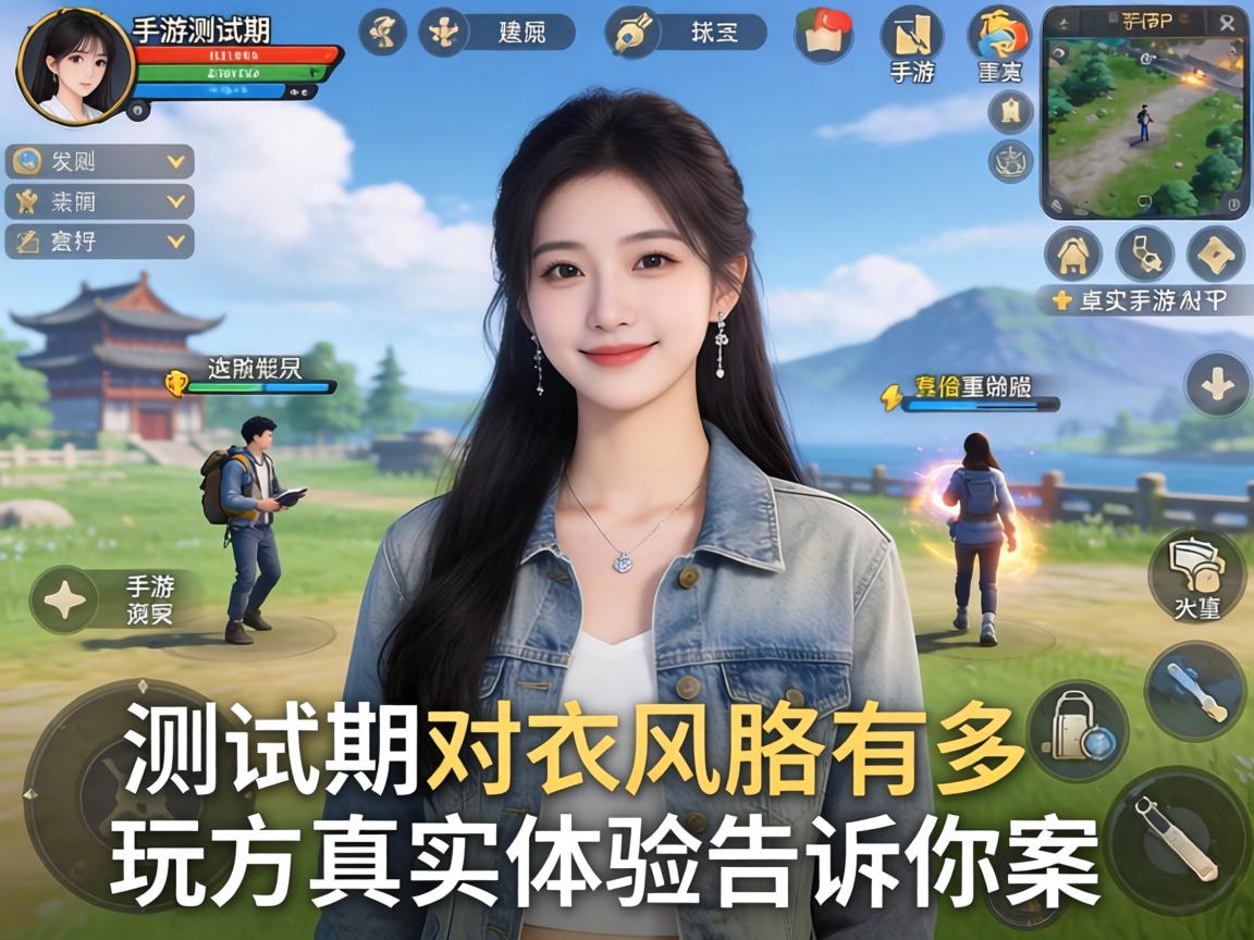 手游测试期选对衣服风格有多重要