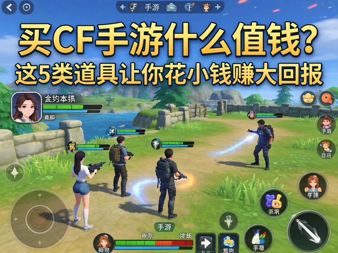 这5类道具让你花小钱赚大回报
