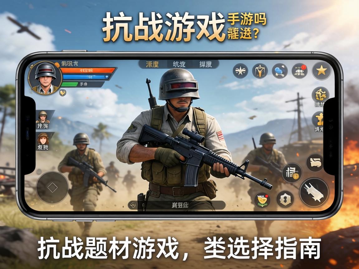 深度解析抗战题材游戏的类型与选择指南