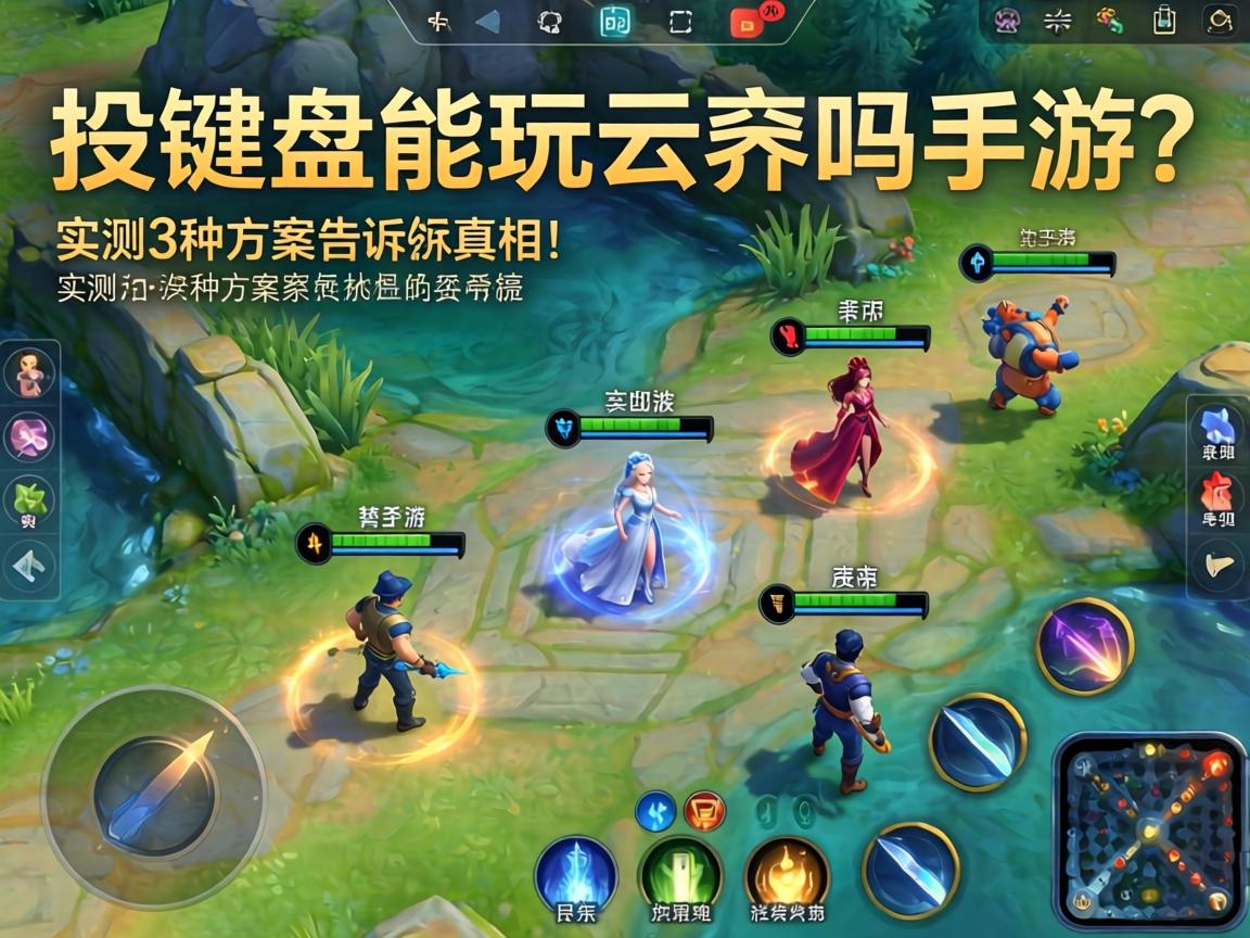没键盘能玩云顶吗手游?实测3种方案告诉你真相! 实测3种方案告诉你真相