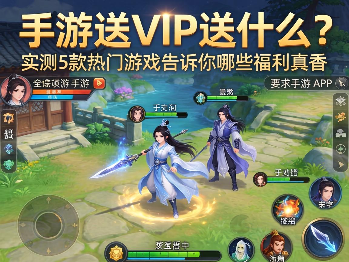 实测5款热门游戏告诉你哪些福利真香