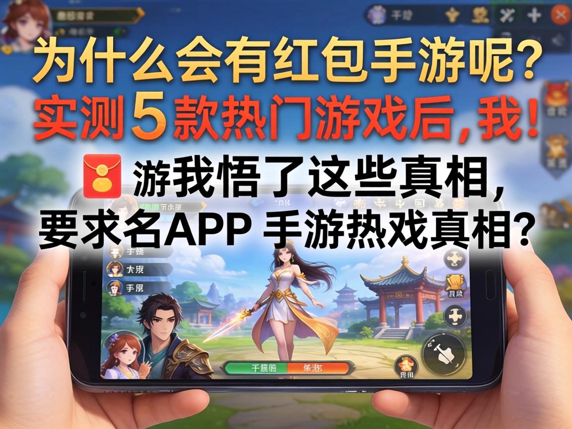 为什么会有红包手游呢