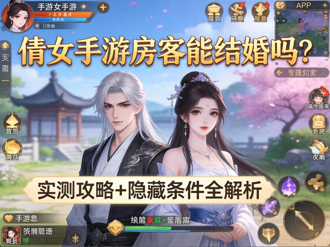 倩女手游房客能结婚吗