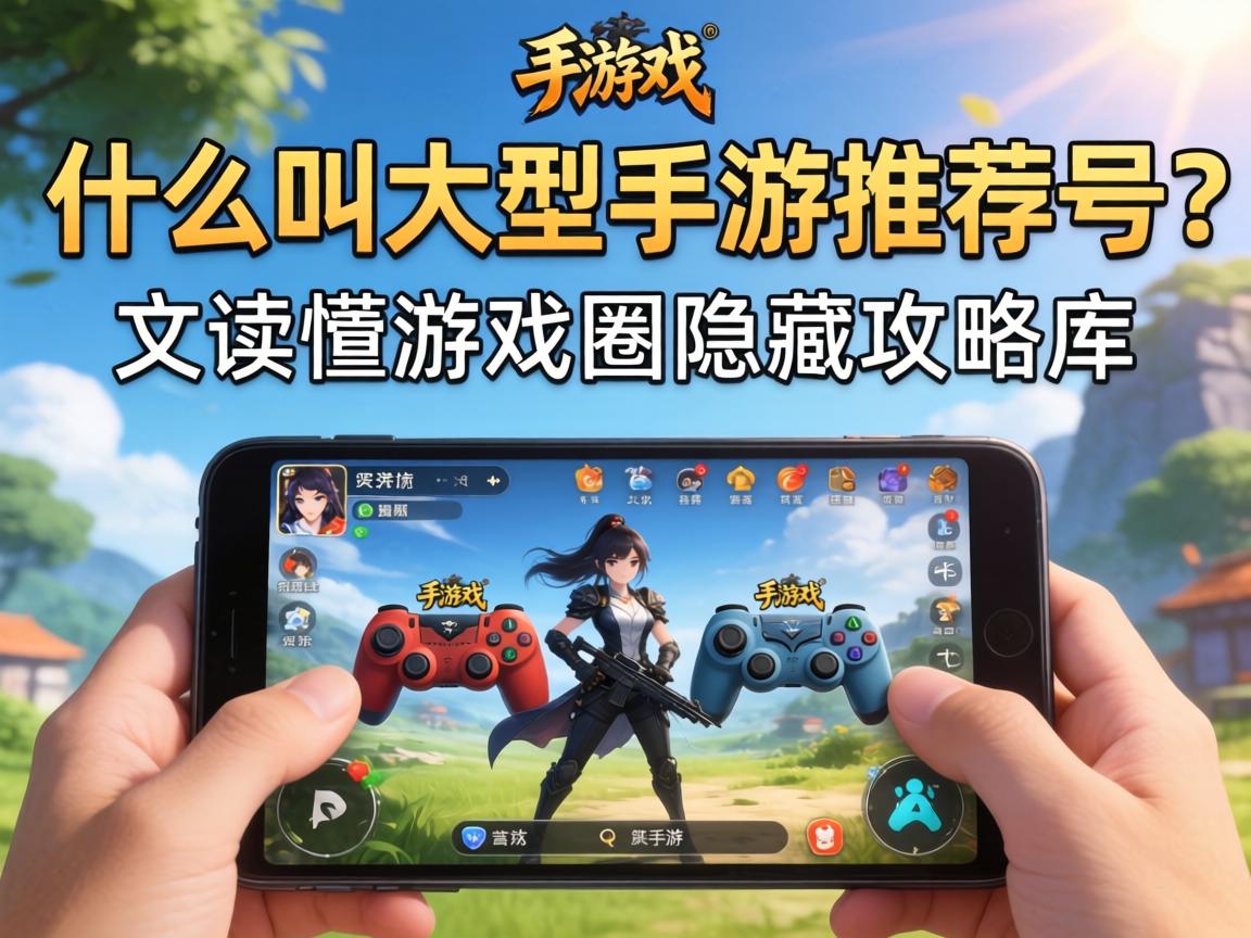 什么叫大型手游推荐号?一文读懂游戏圈的隐藏攻略库 一文读懂游戏圈的隐藏攻略库