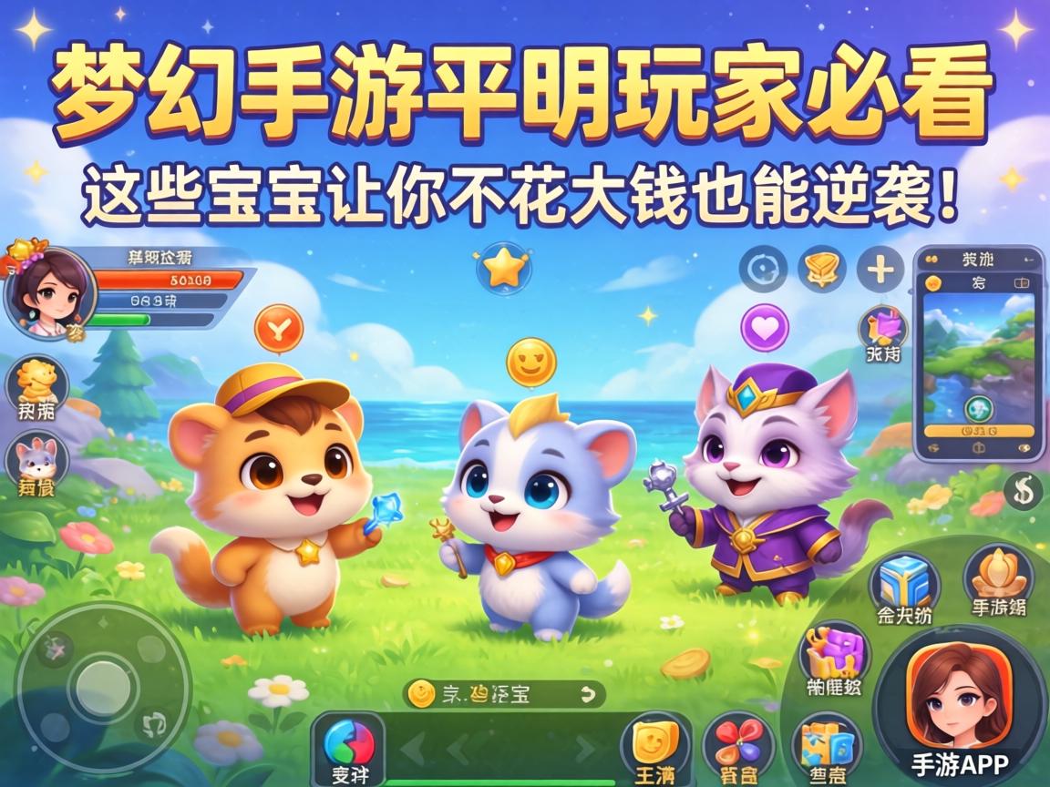 这些宝宝让你不花大钱也能逆袭