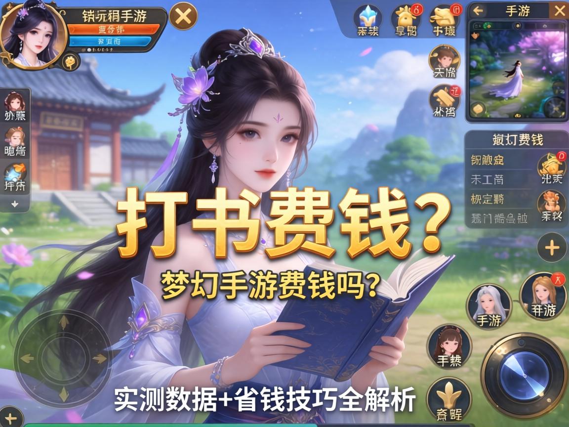 梦幻手游打书费钱吗