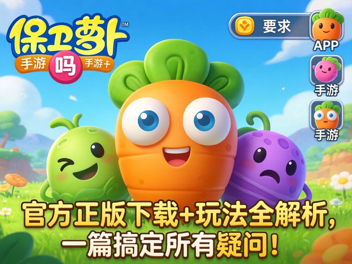 保卫萝卜有手游吗