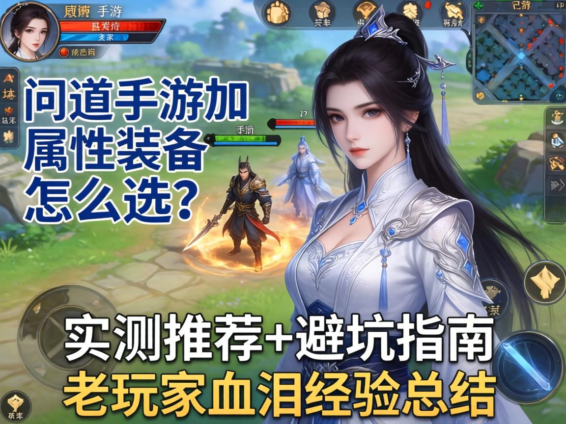 问道手游加属性装备怎么选