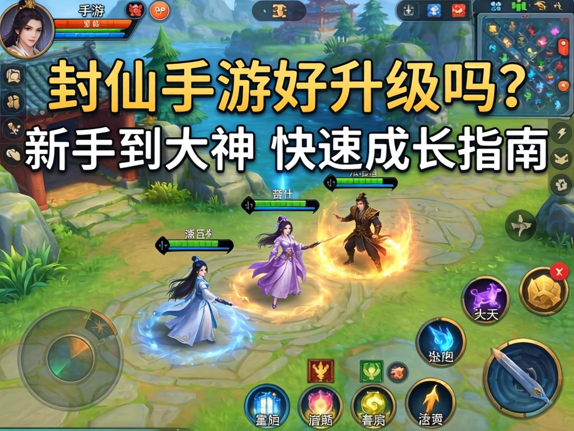 封仙手游好升级吗?新手到大神的快速成长指南 新手到大神的快速成长指南