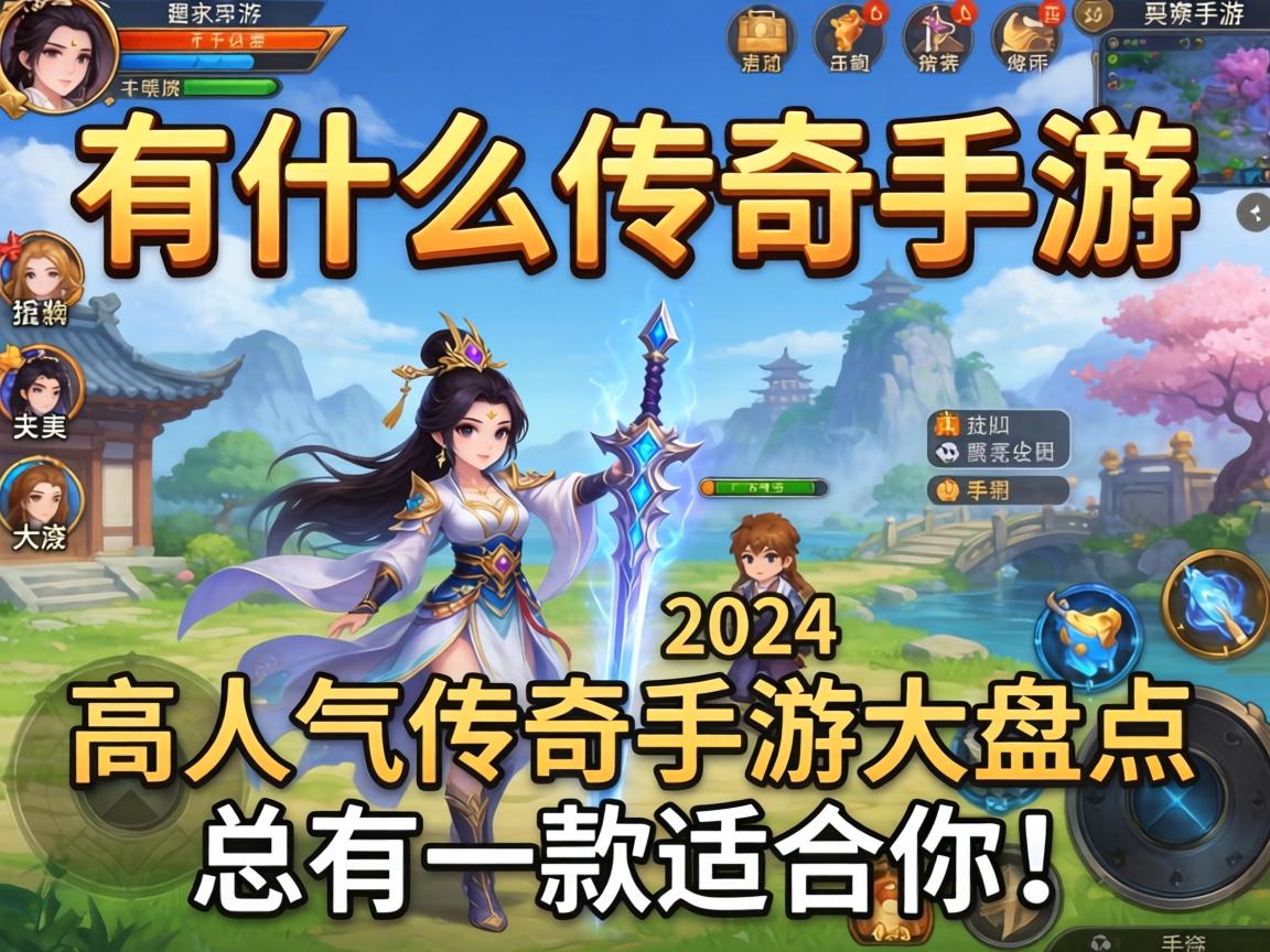 2024年高人气传奇手游大盘点
