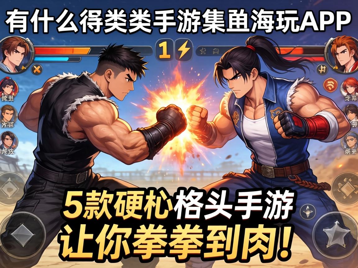 这5款硬核格斗手游让你拳拳到肉