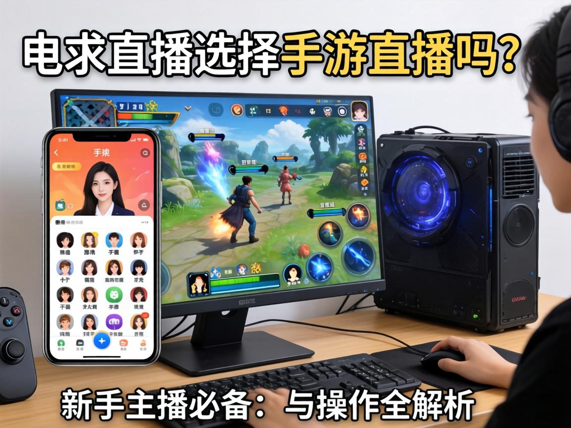 新手主播必看的设备与操作全解析