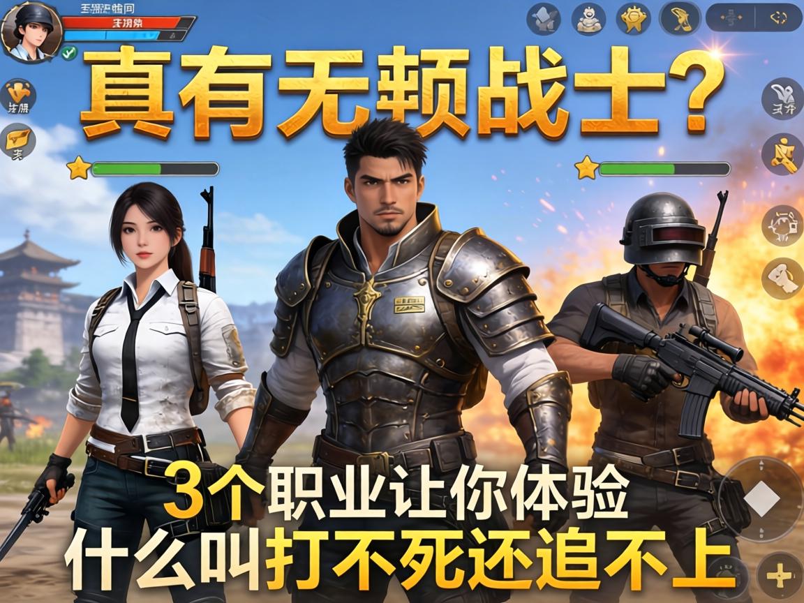 手游里真有无赖战士?这3个职业让你体验什么叫打不死还追不上 这3个职业让你体验什么叫打不死还追不上