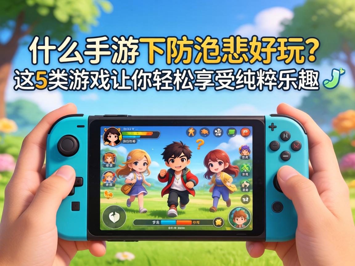 这5类游戏让你轻松享受纯粹乐趣