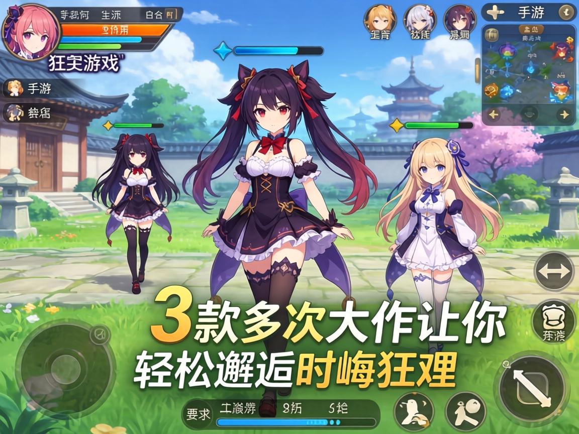 这3款二次元大作让你轻松邂逅时崎狂三