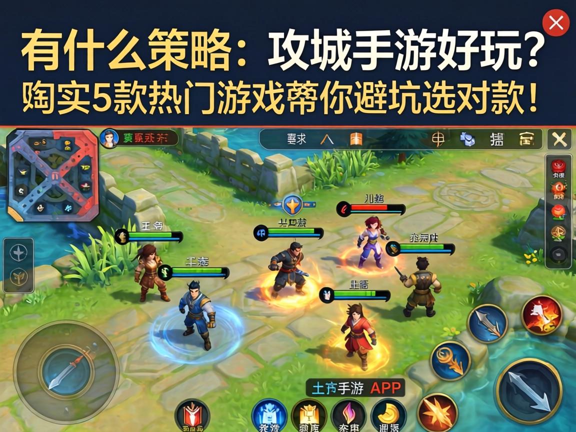 实测5款热门游戏帮你避坑选对款