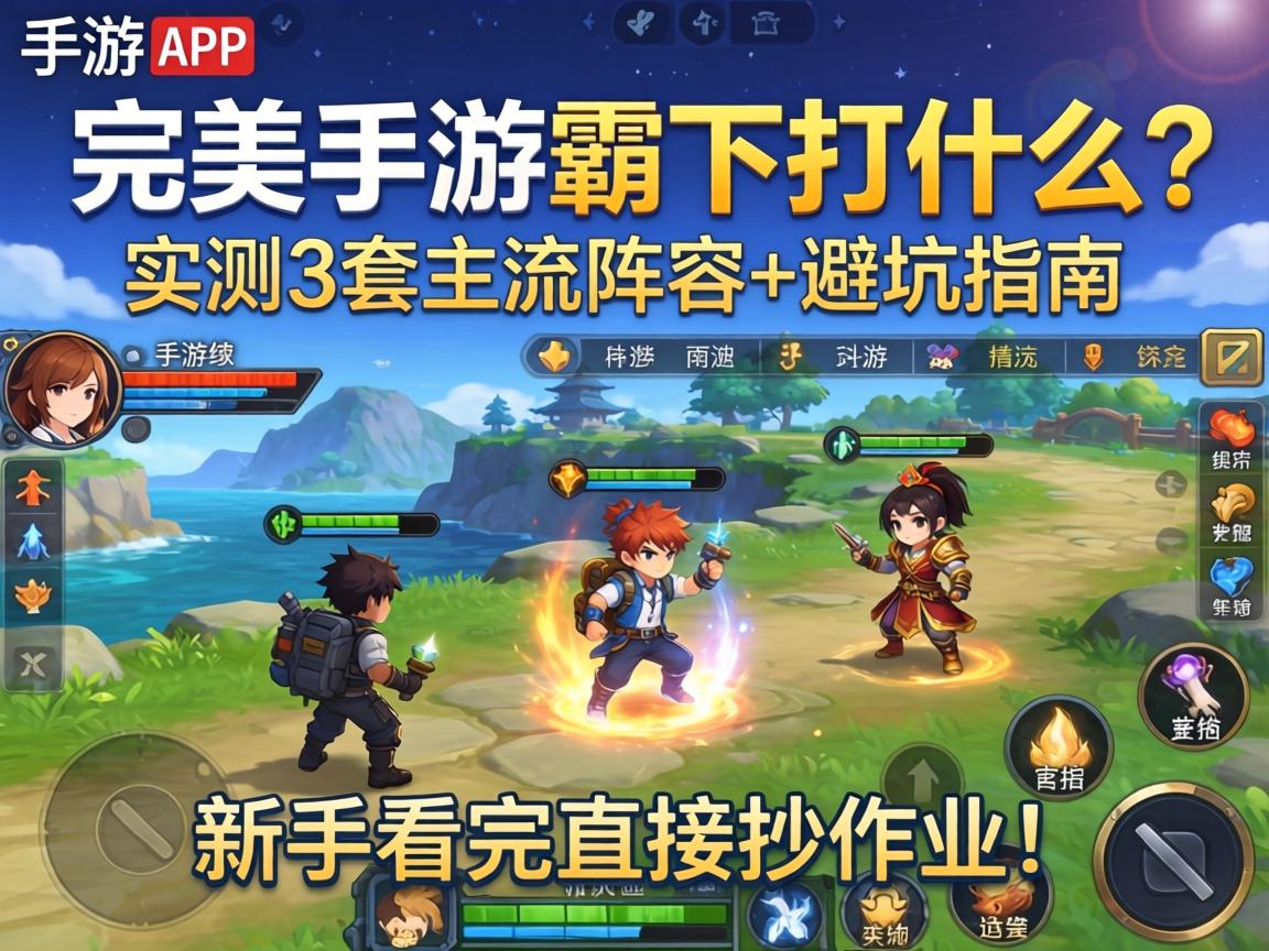 完美手游霸下打什么