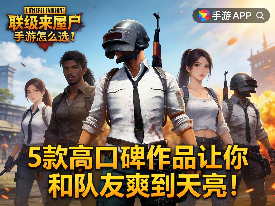 这5款高口碑作品让你和队友爽到天亮