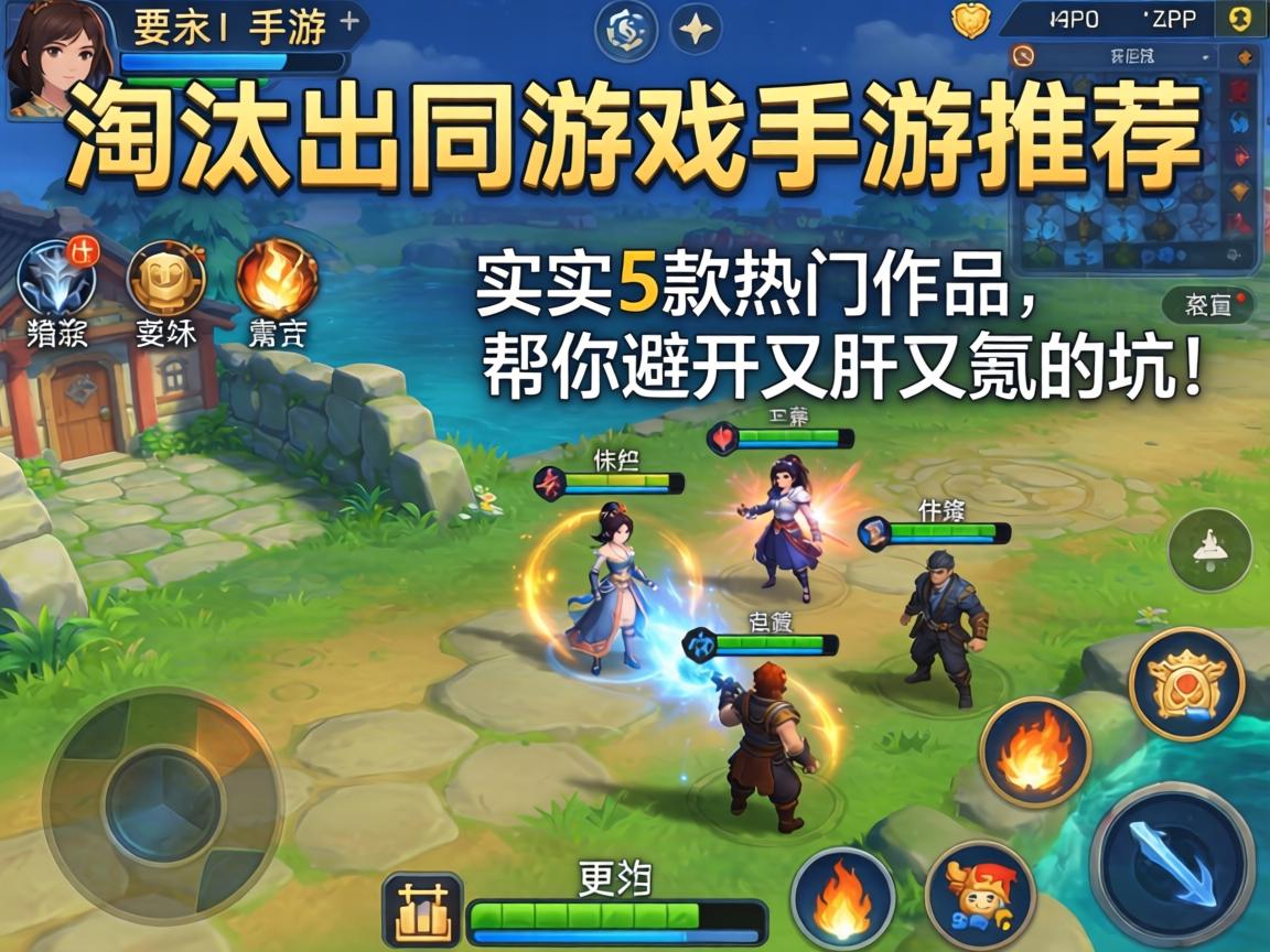 淘汰出局游戏手游推荐