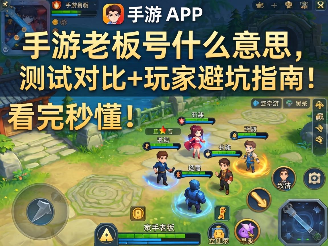 手游老板号什么意思
