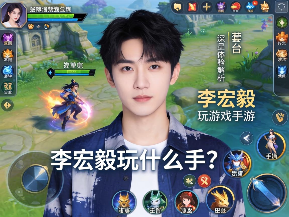 李宏毅玩什么手游?明星同款游戏清单与深度体验解析 明星同款游戏清单与深度体验解析