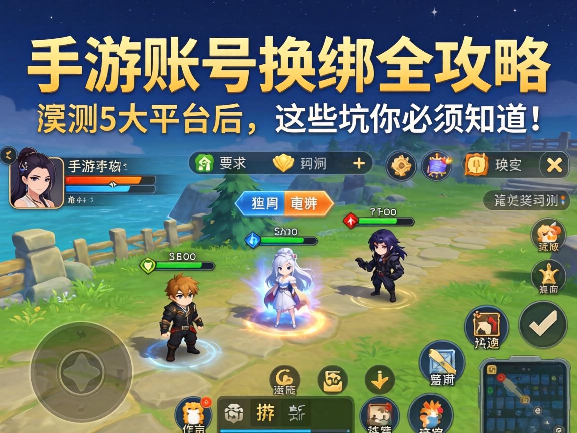 手游账号换绑全攻略