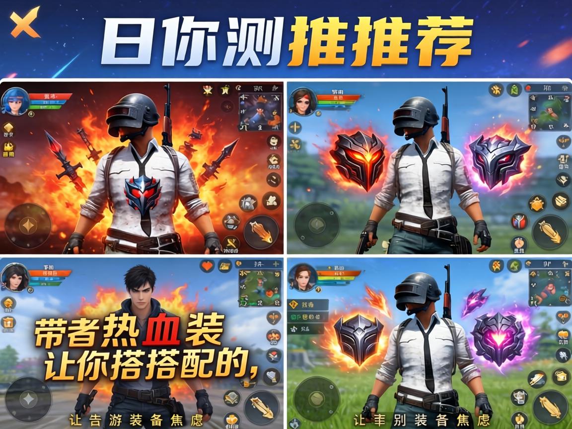 这五款带热血装备搭配的手游