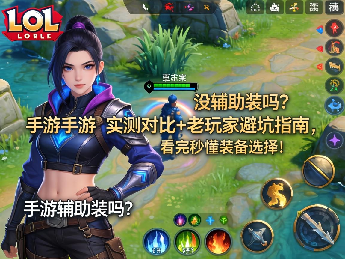 lol手游没辅助装吗?实测对比+老玩家避坑指南,看完秒懂装备选择! lol手游没辅助装吗